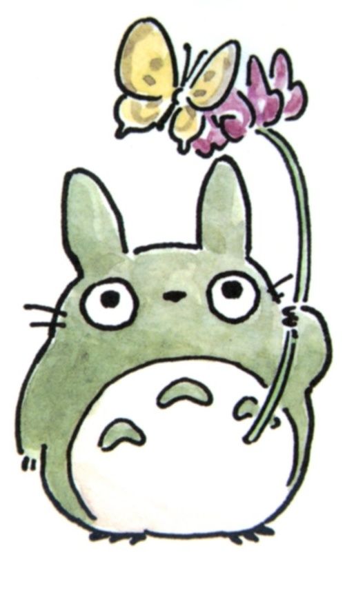 Detail Totoro Drawing Nomer 3