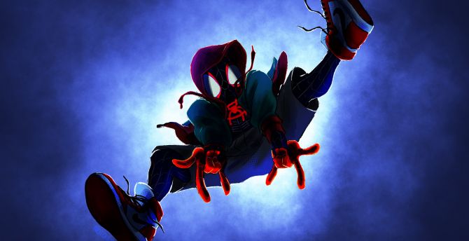 Detail Into The Spider Verse Wallpaper Nomer 16