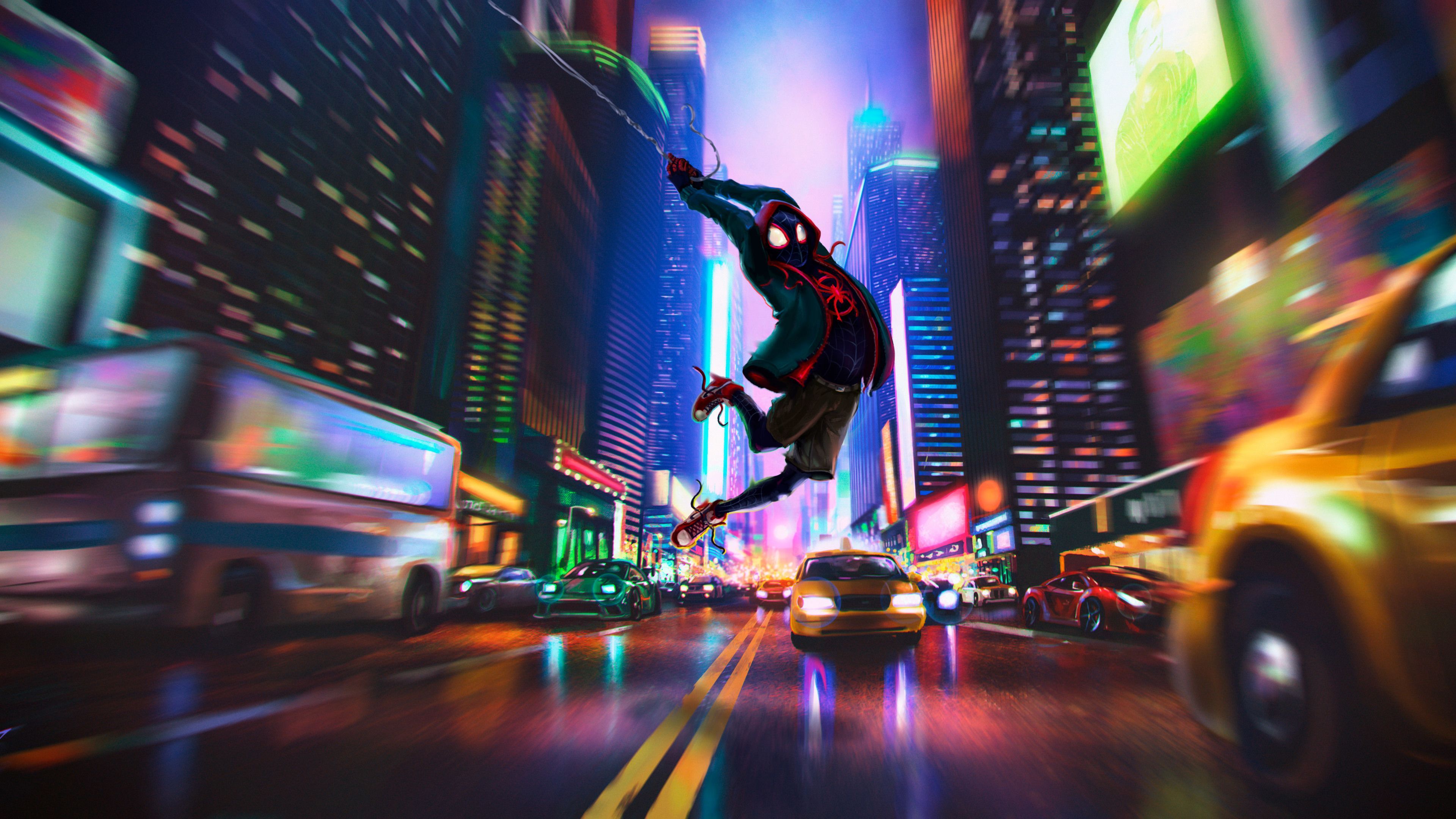 Detail Into The Spider Verse Wallpaper Nomer 5