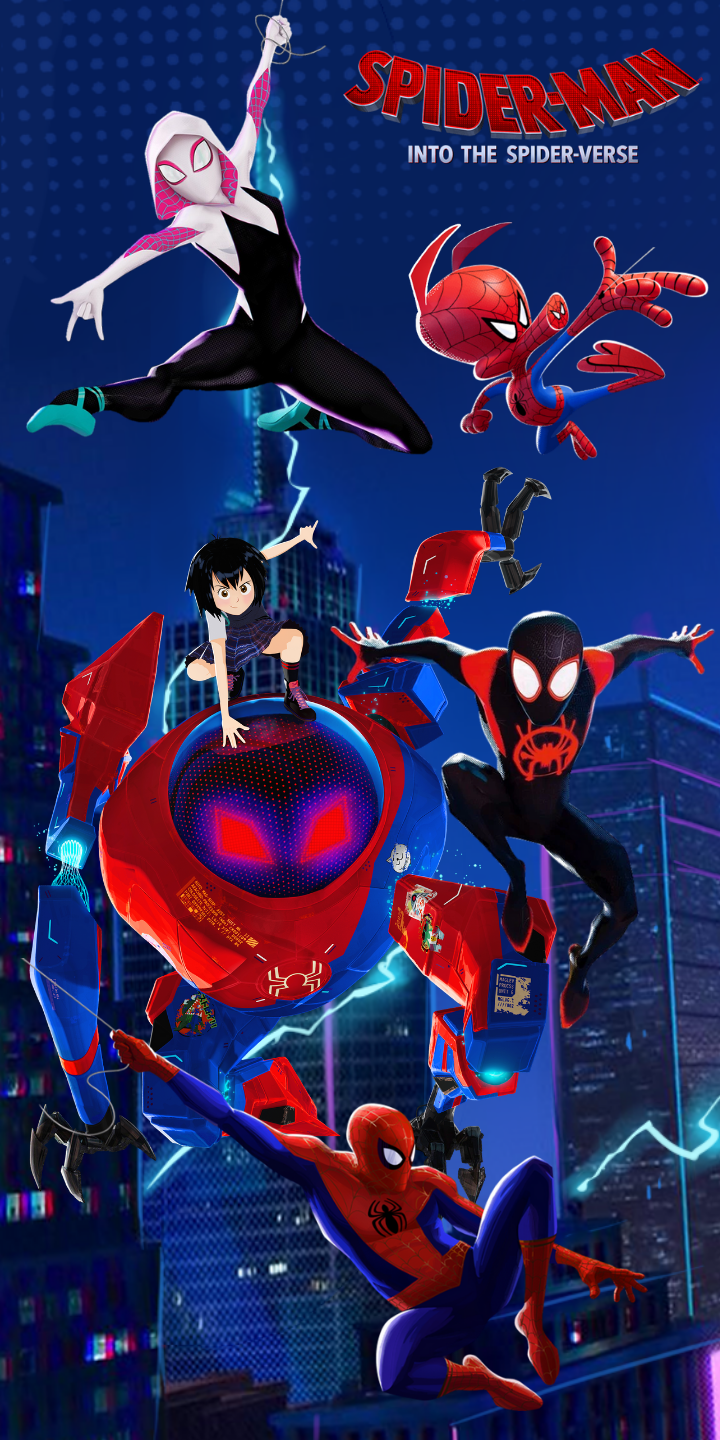 Detail Into The Spider Verse Wallpaper Nomer 53