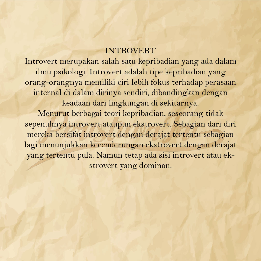 Detail Introvert Quotes Indonesia Nomer 13