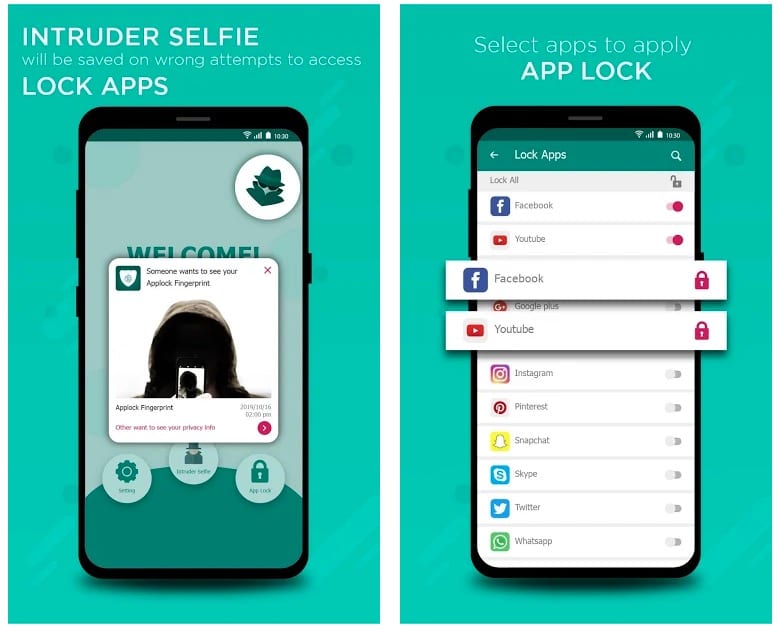 Detail Intruder Selfie App Lock Nomer 12