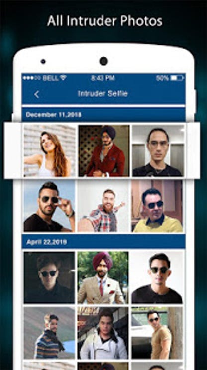 Detail Intruder Selfie App Lock Nomer 20