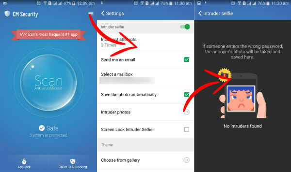 Detail Intruder Selfie App Lock Nomer 23