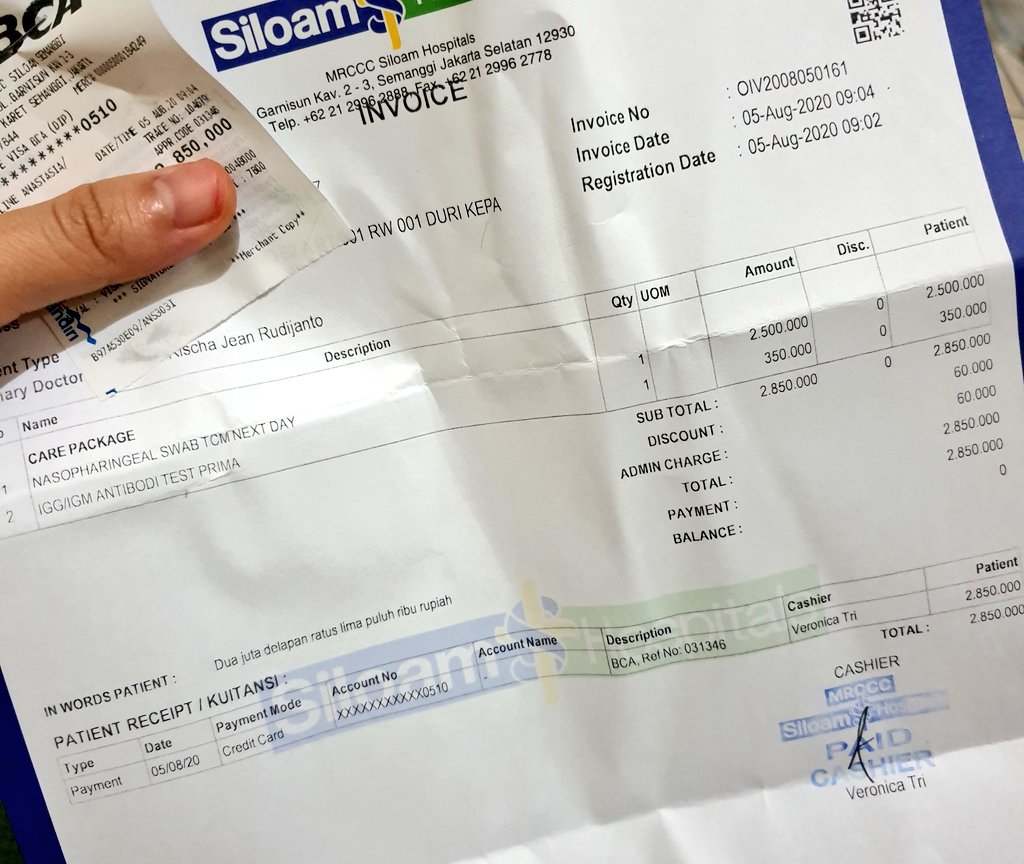 Detail Invoice Rumah Sakit Nomer 12