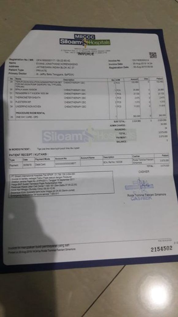 Detail Invoice Rumah Sakit Nomer 34