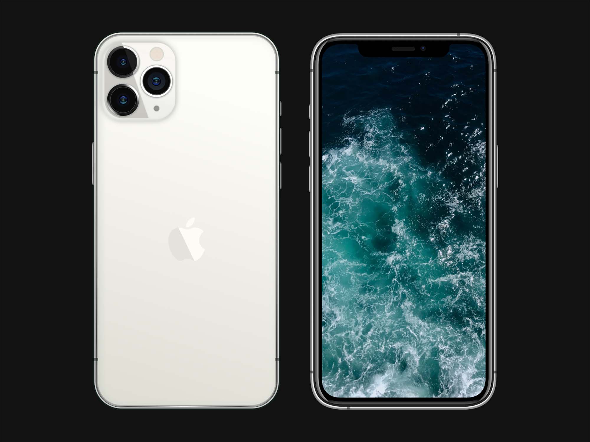 Detail Iphone 11 Pro Template Png Nomer 35