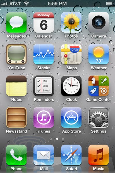 Detail Iphone 5 Home Screen Nomer 17