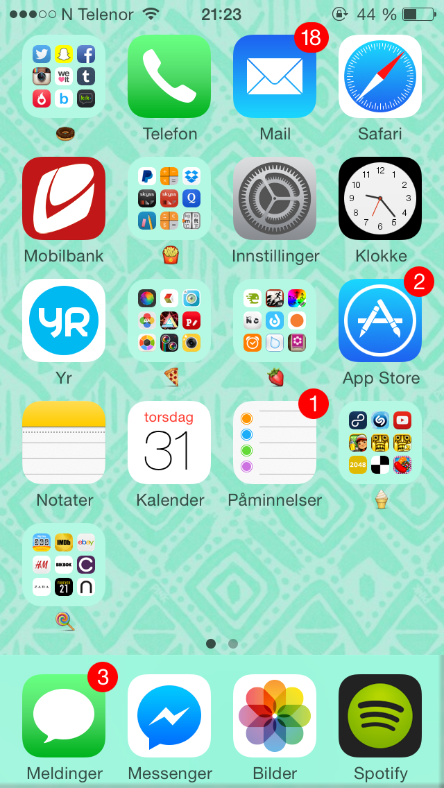 Detail Iphone 5 Home Screen Nomer 33