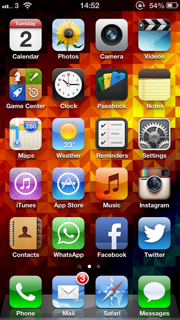 Detail Iphone 5 Home Screen Nomer 10