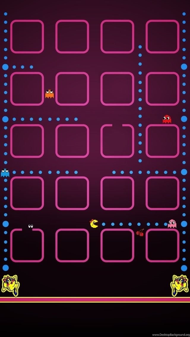 Detail Iphone 5 Pacman Wallpaper Nomer 15