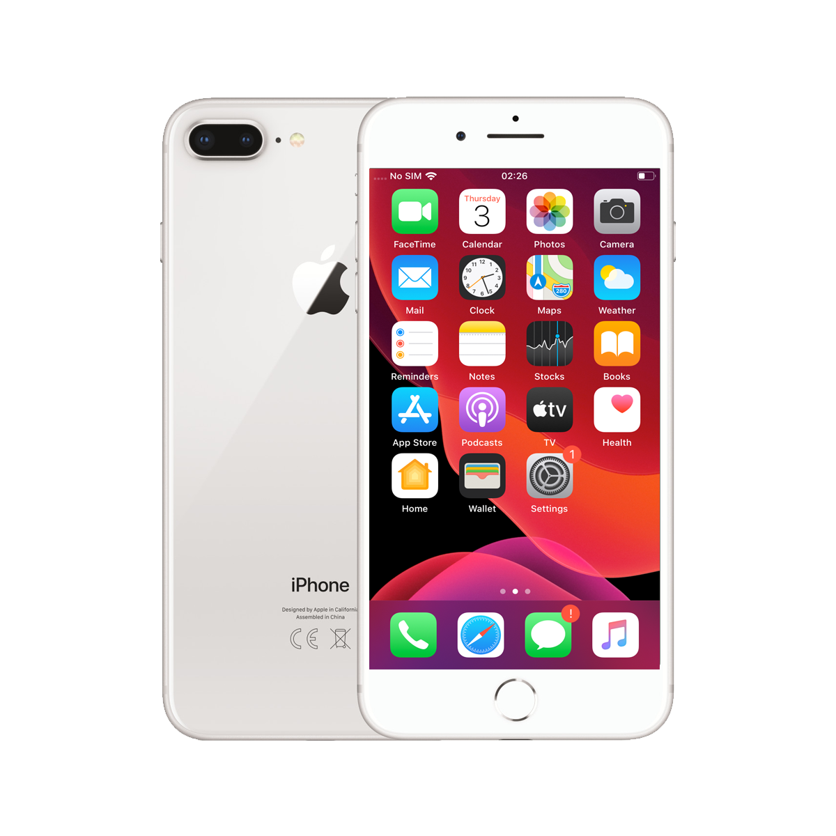 Detail Iphone 8 Plus Silver Nomer 25