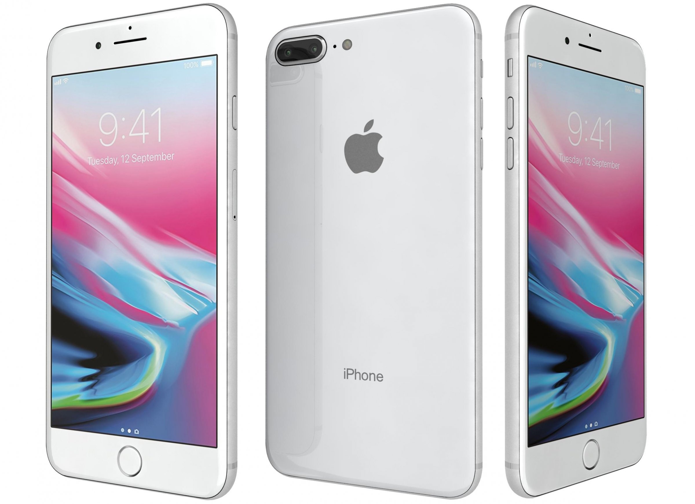 Detail Iphone 8 Plus Silver Nomer 30