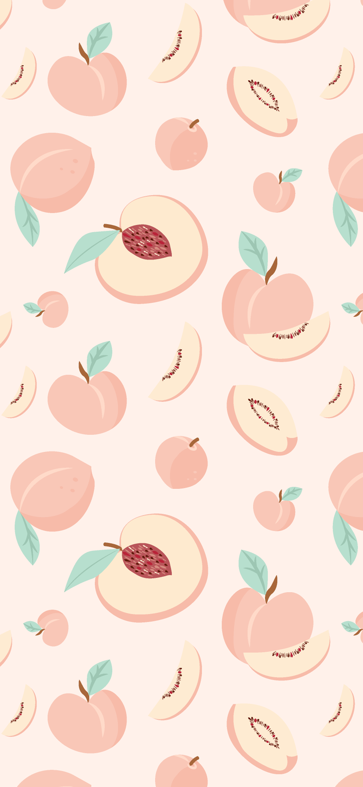 Detail Iphone Peach Wallpaper Nomer 3