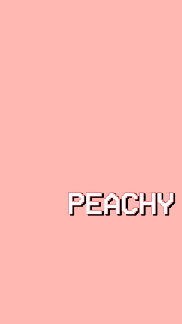 Detail Iphone Peach Wallpaper Nomer 29