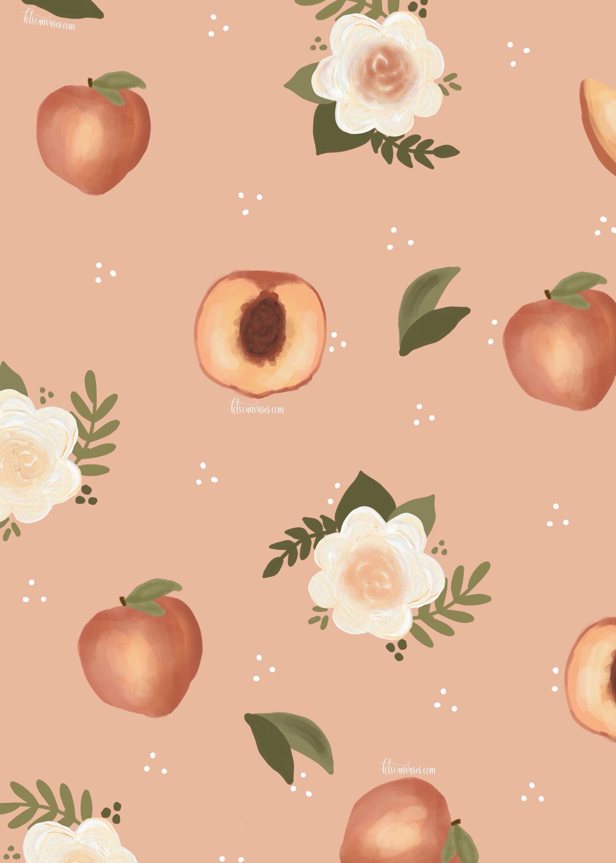 Detail Iphone Peach Wallpaper Nomer 36