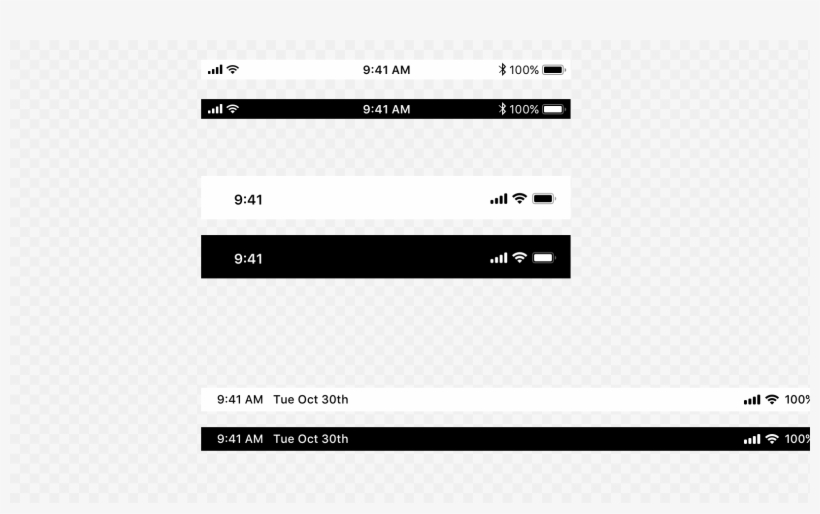 Detail Iphone Status Bar Nomer 12