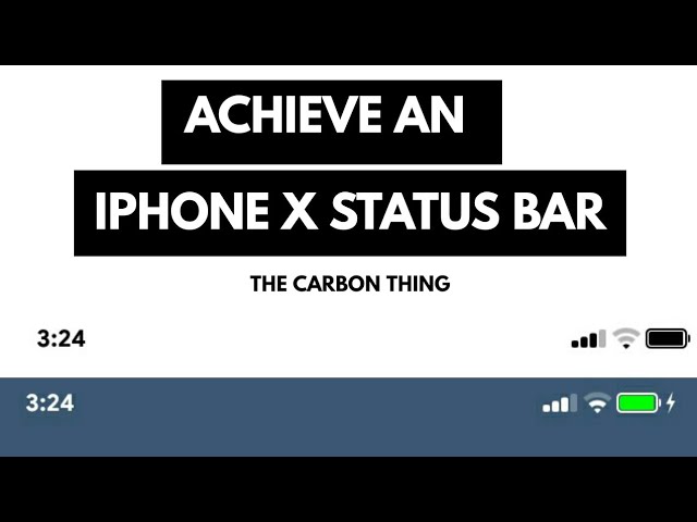 Detail Iphone Status Bar Nomer 50