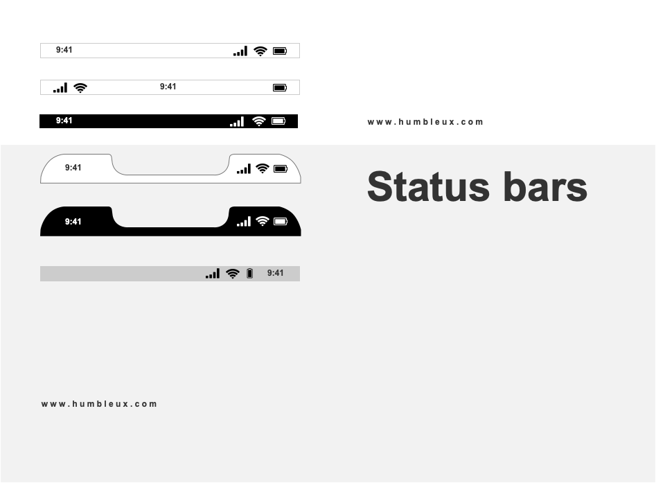 Detail Iphone Status Bar Png Nomer 16