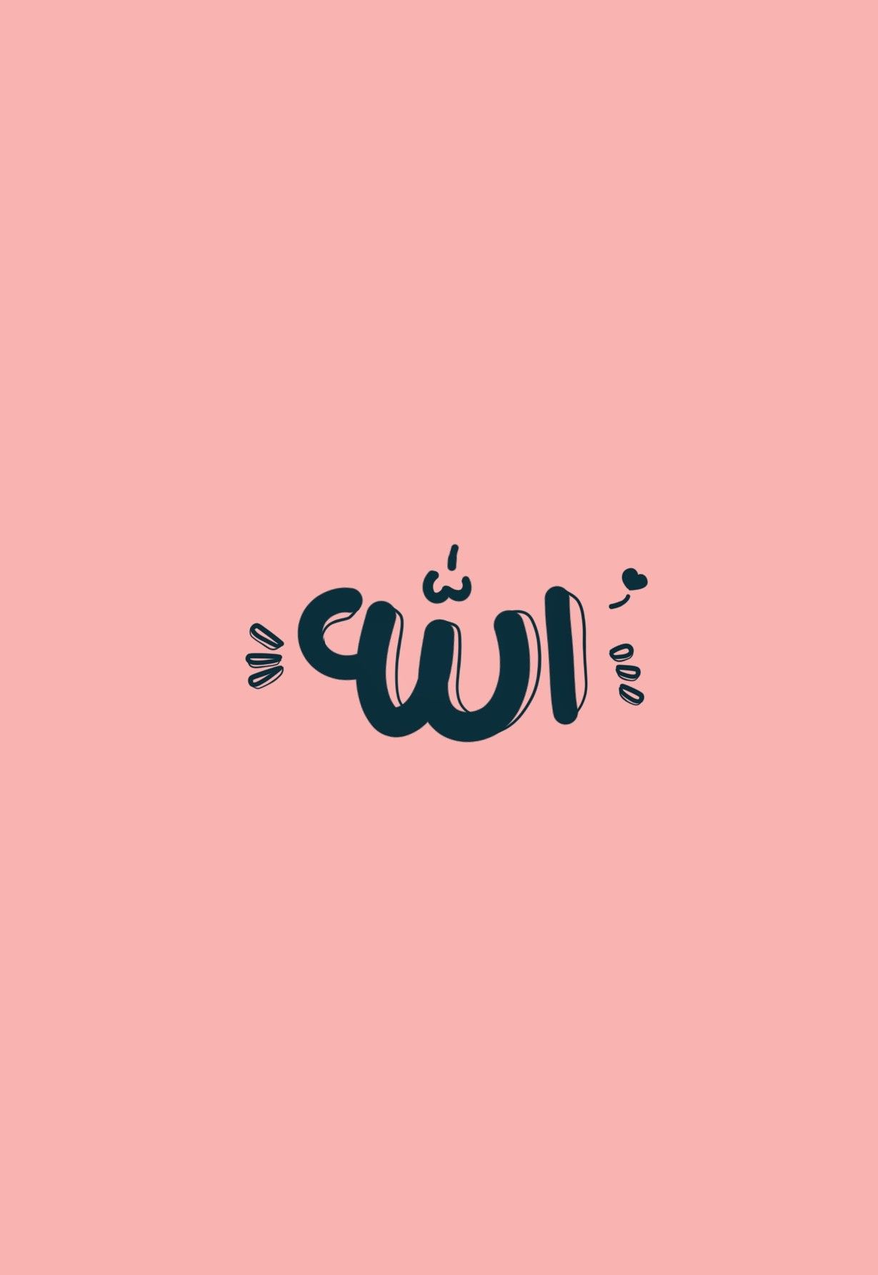 Detail Iphone Wallpaper Allah Pink Nomer 6