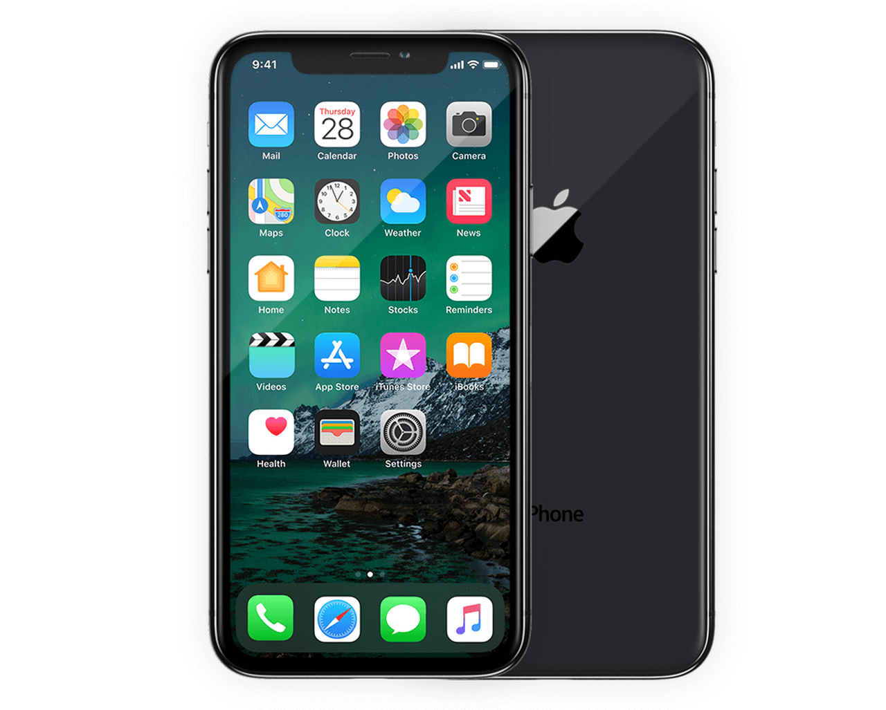 Detail Iphone X 64gb Silver Nomer 26