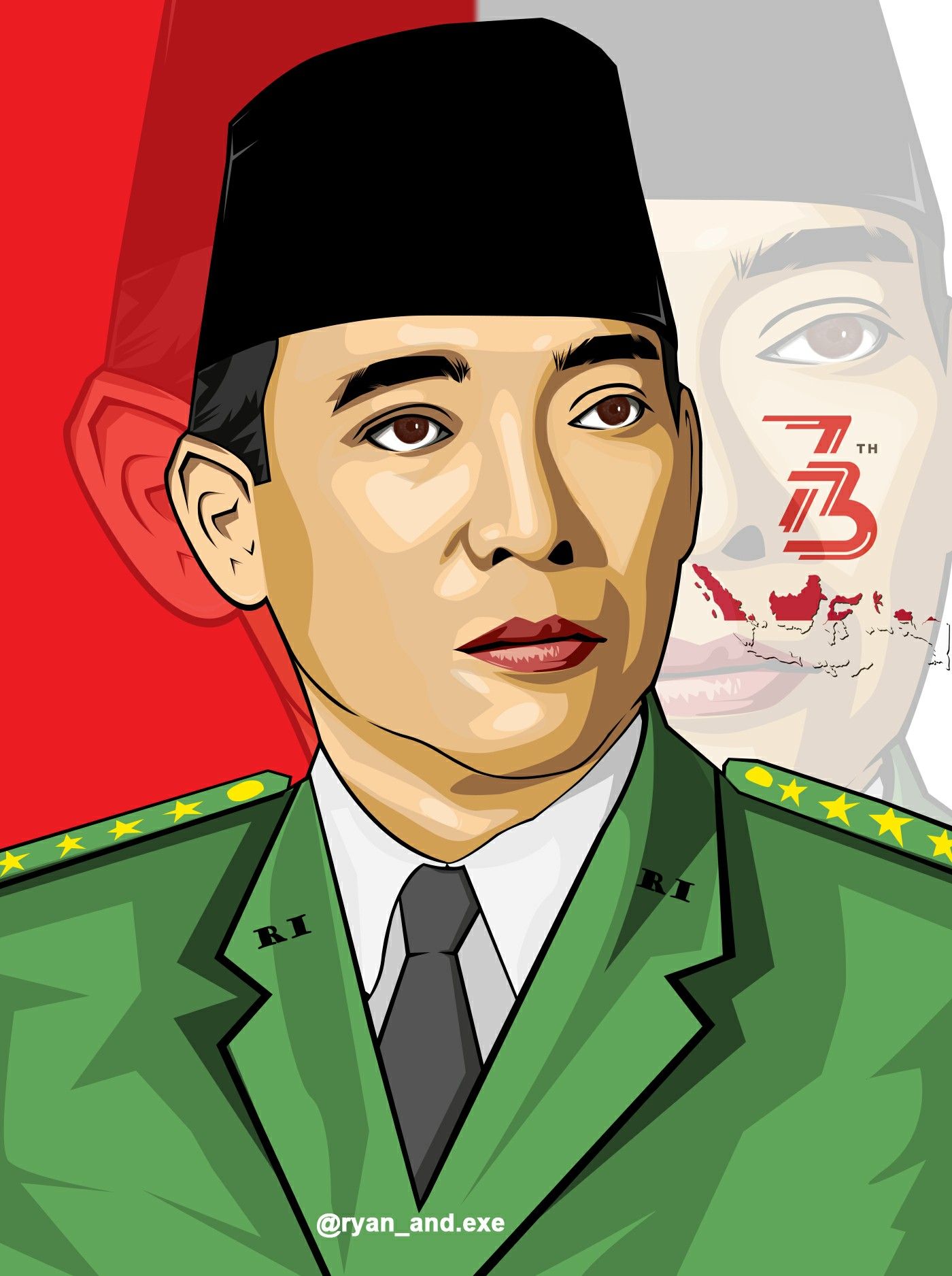 Detail Ir Soekarno Vector Nomer 9