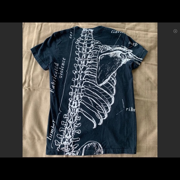 Detail Iron Fist Skeleton Shirt Nomer 12