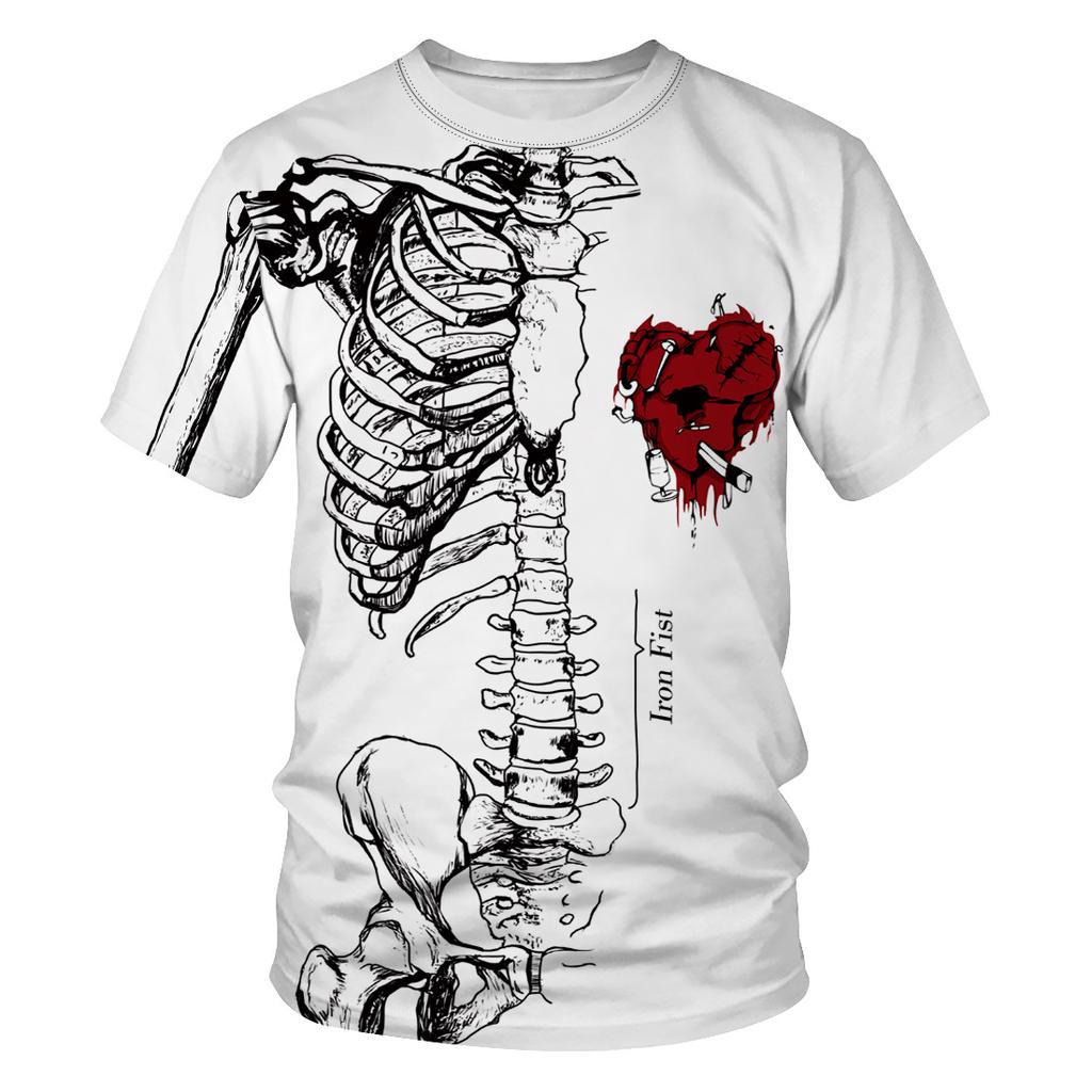 Detail Iron Fist Skeleton Shirt Nomer 18