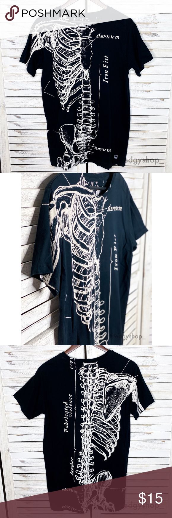 Detail Iron Fist Skeleton Shirt Nomer 46