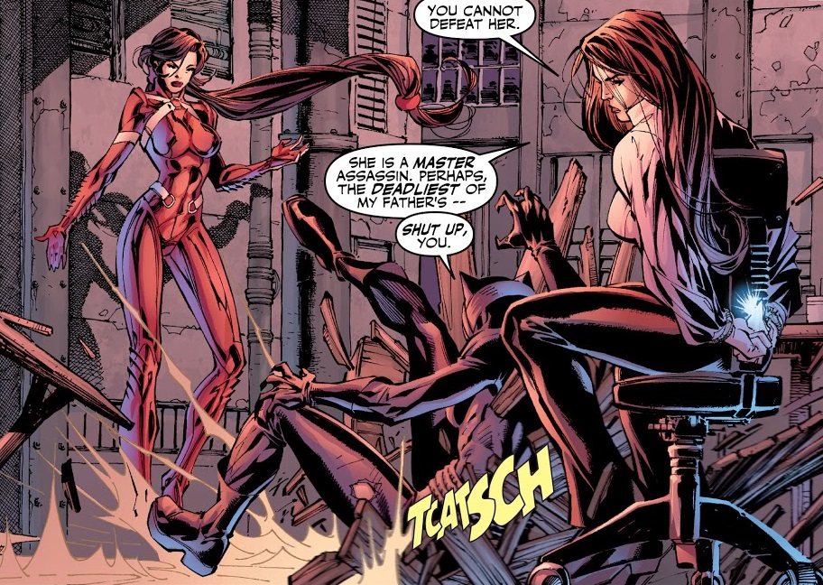 Detail Iron Fist Vs Lady Shiva Nomer 31