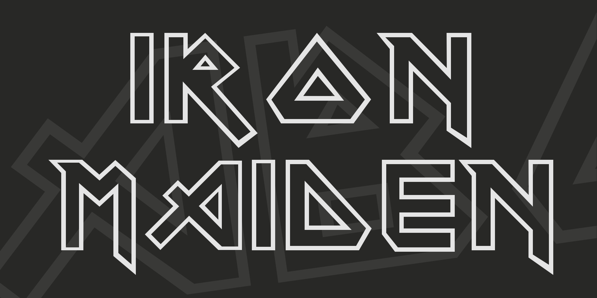 Detail Iron Maiden Font Nomer 14