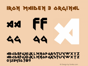 Detail Iron Maiden Font Nomer 31