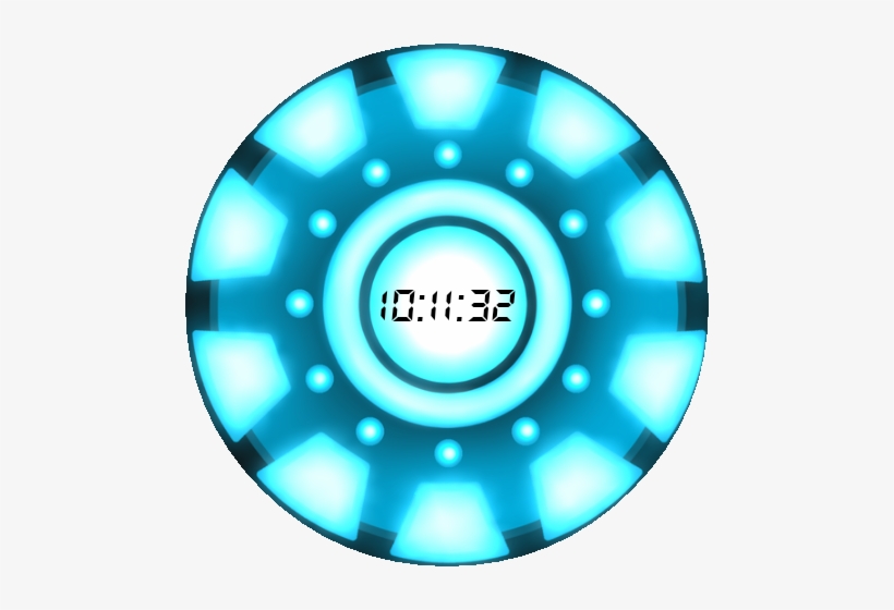 Detail Iron Man Arc Reactor Png Nomer 17