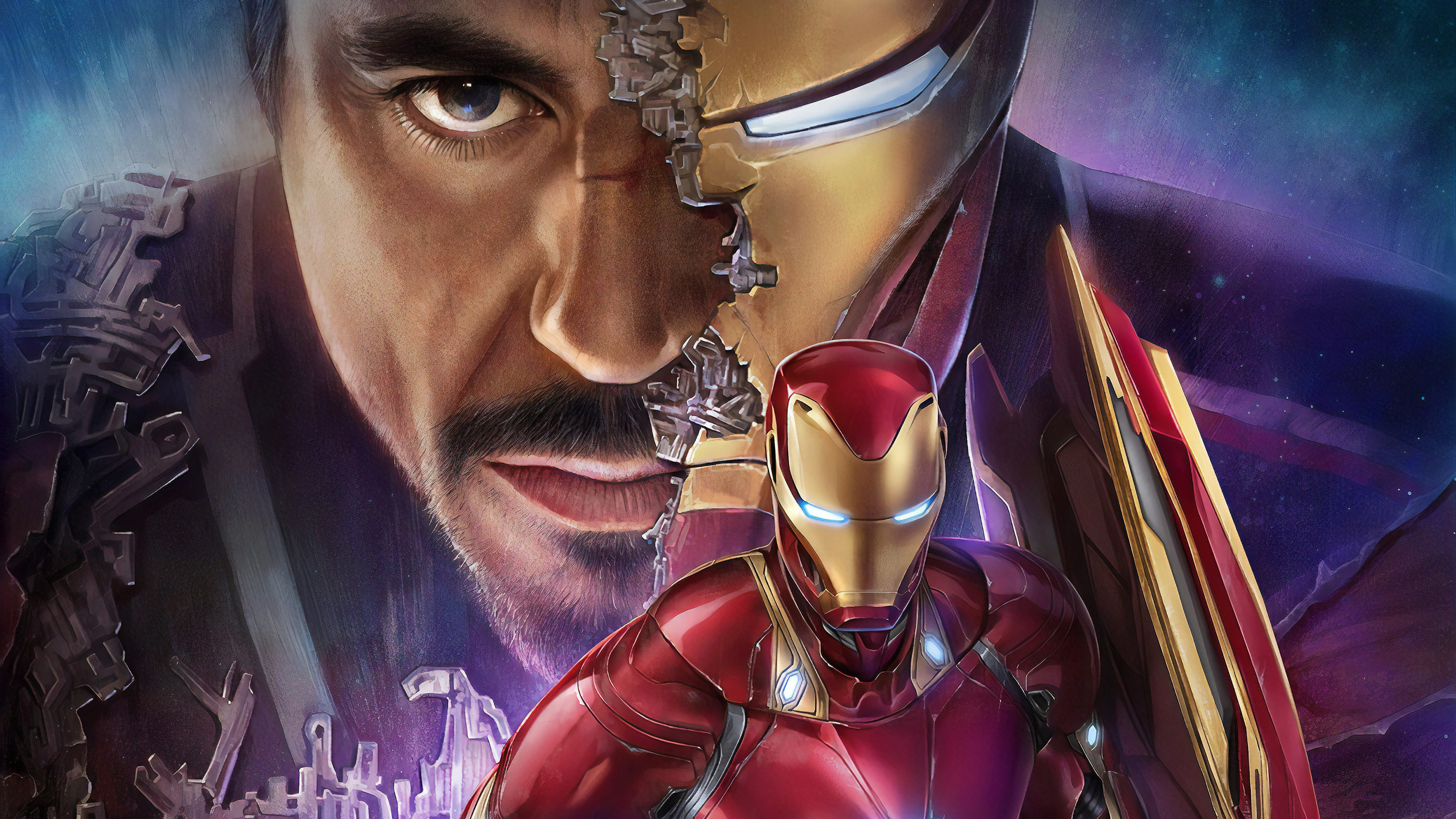 Detail Iron Man Backgrounds Nomer 34