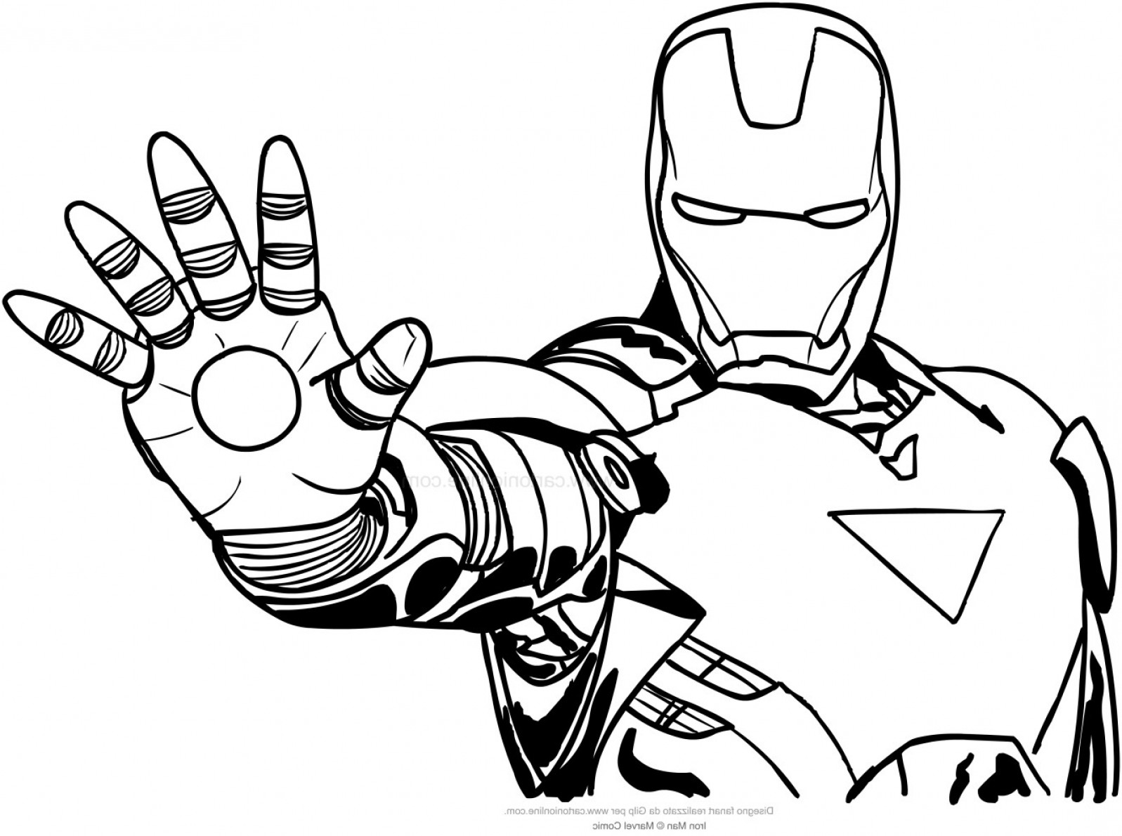 Detail Iron Man Black And White Nomer 29