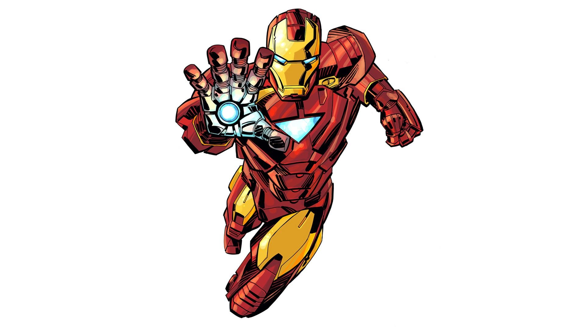 Detail Iron Man Cartoon Wallpaper Nomer 13
