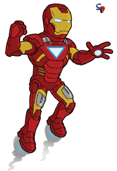 Detail Iron Man Clipart Nomer 32