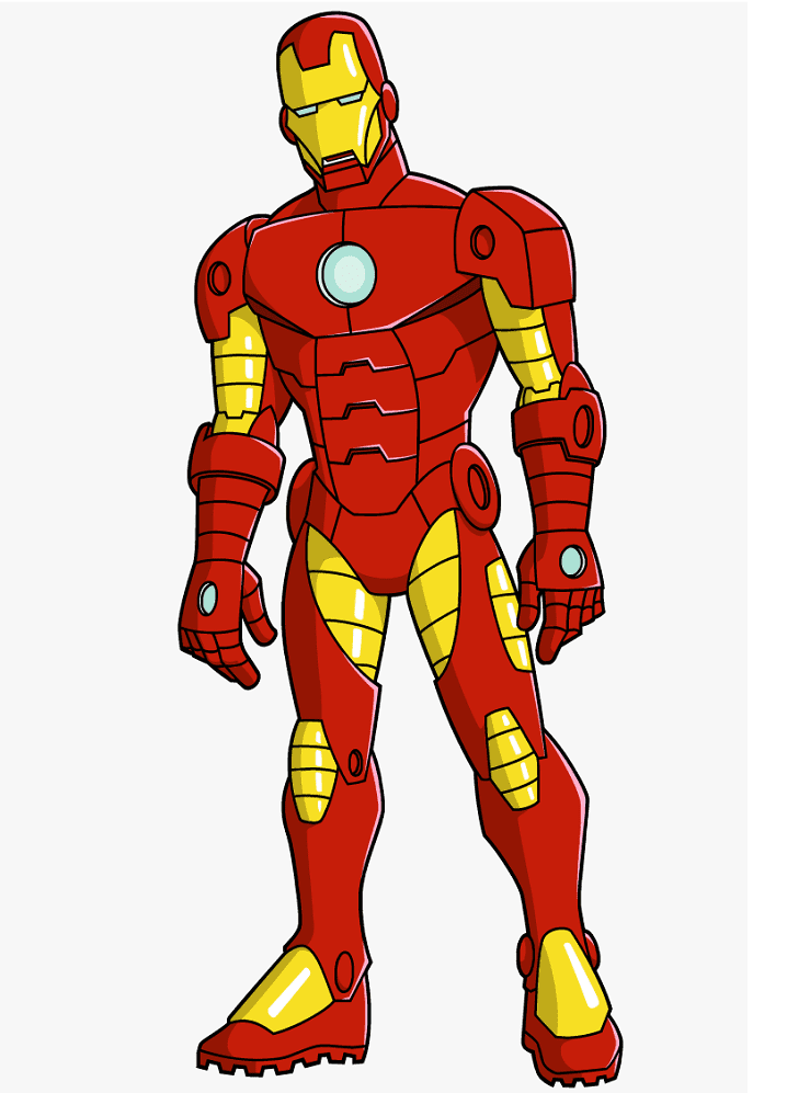 Detail Iron Man Clipart Nomer 5