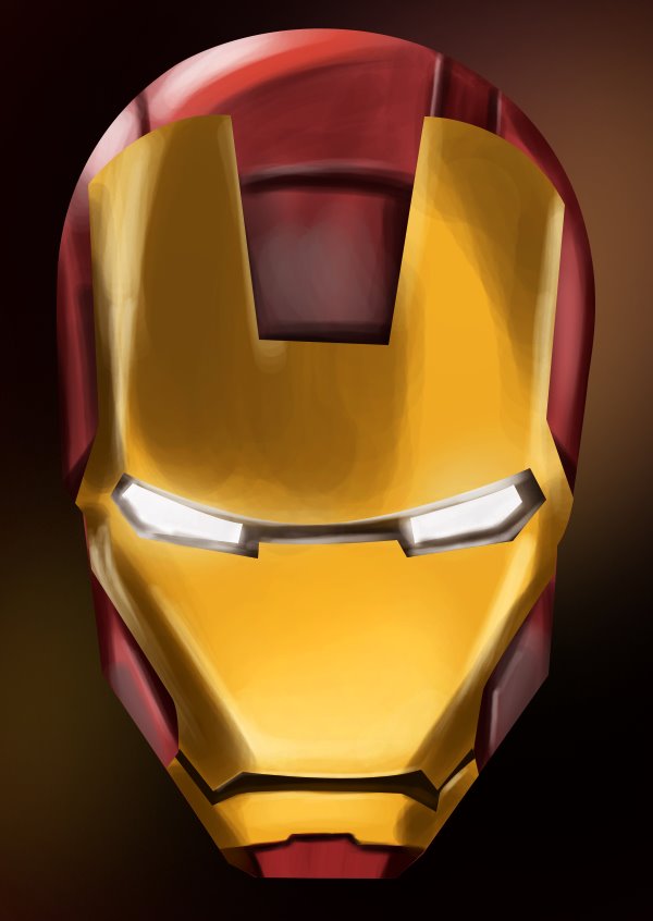 Detail Iron Man Face Nomer 13