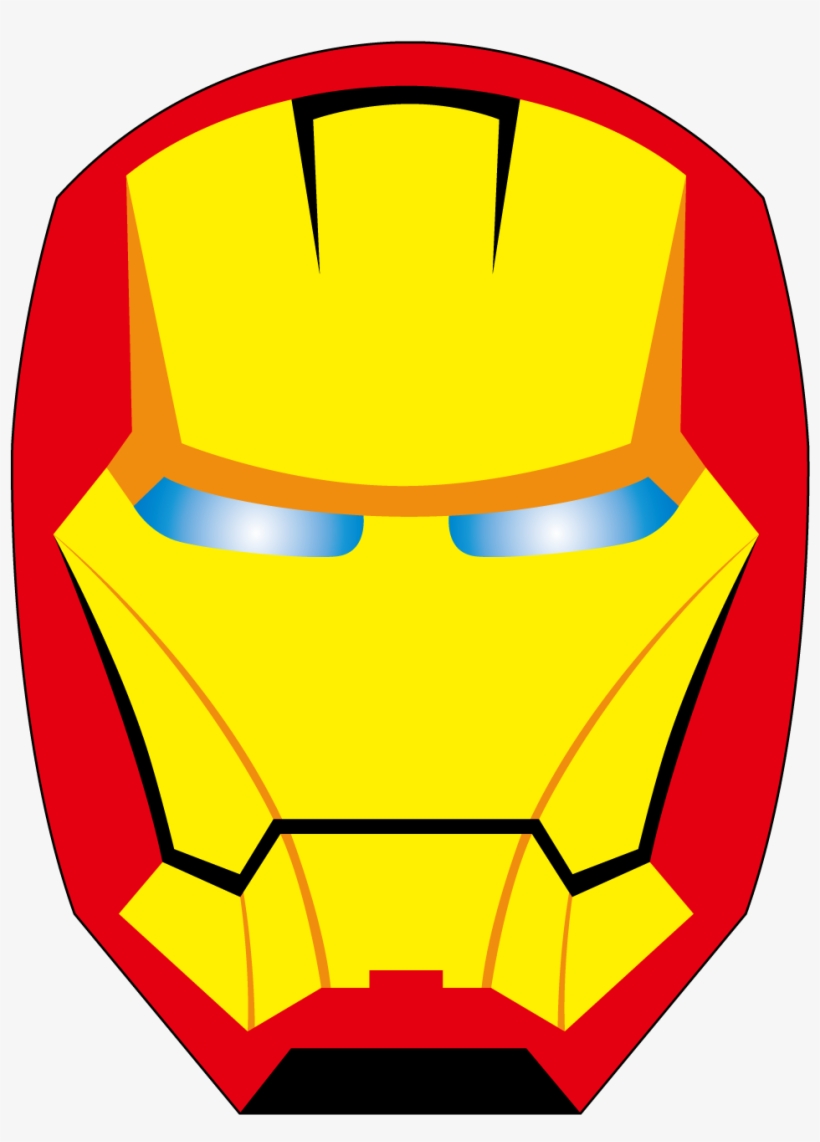 Detail Iron Man Face Nomer 15