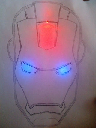 Detail Iron Man Face Nomer 42