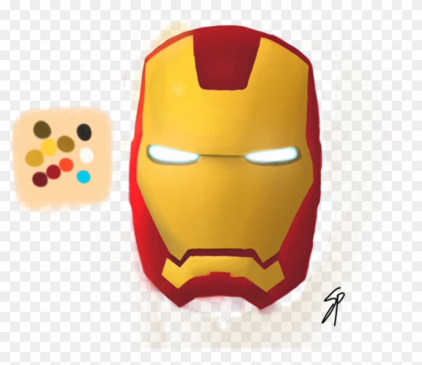 Detail Iron Man Face Png Nomer 50