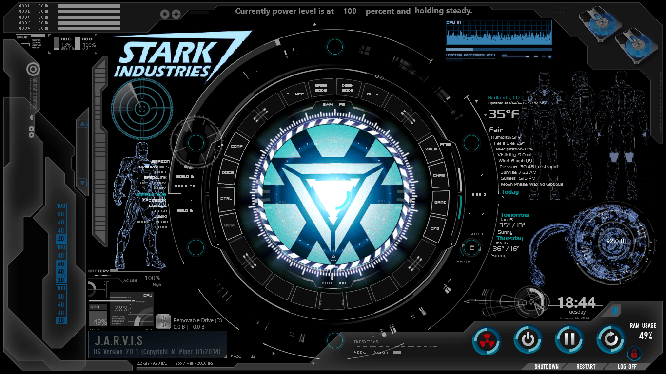 Detail Iron Man Hud Wallpaper Nomer 47