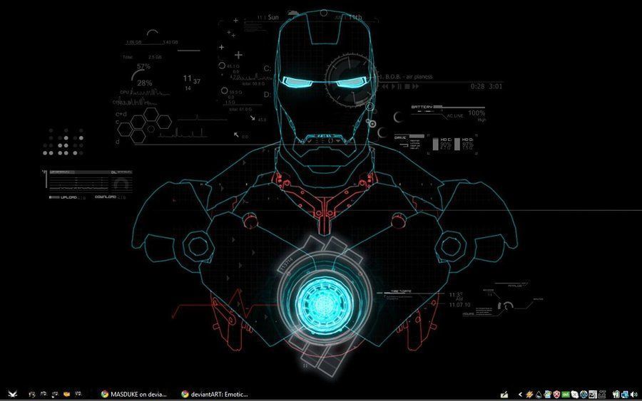 Detail Iron Man Hud Wallpaper Nomer 49