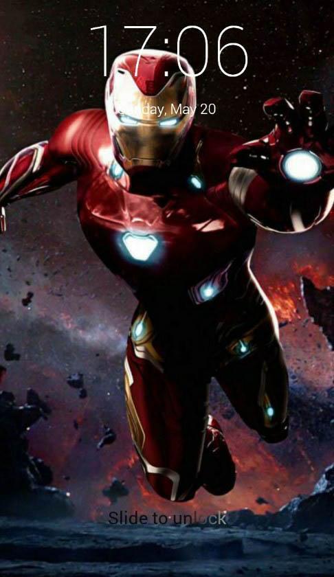 Detail Iron Man Lock Screen Nomer 27