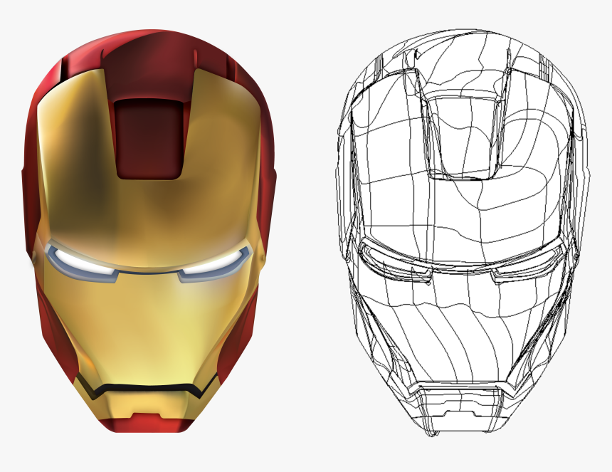 Detail Iron Man Mask Clipart Nomer 31