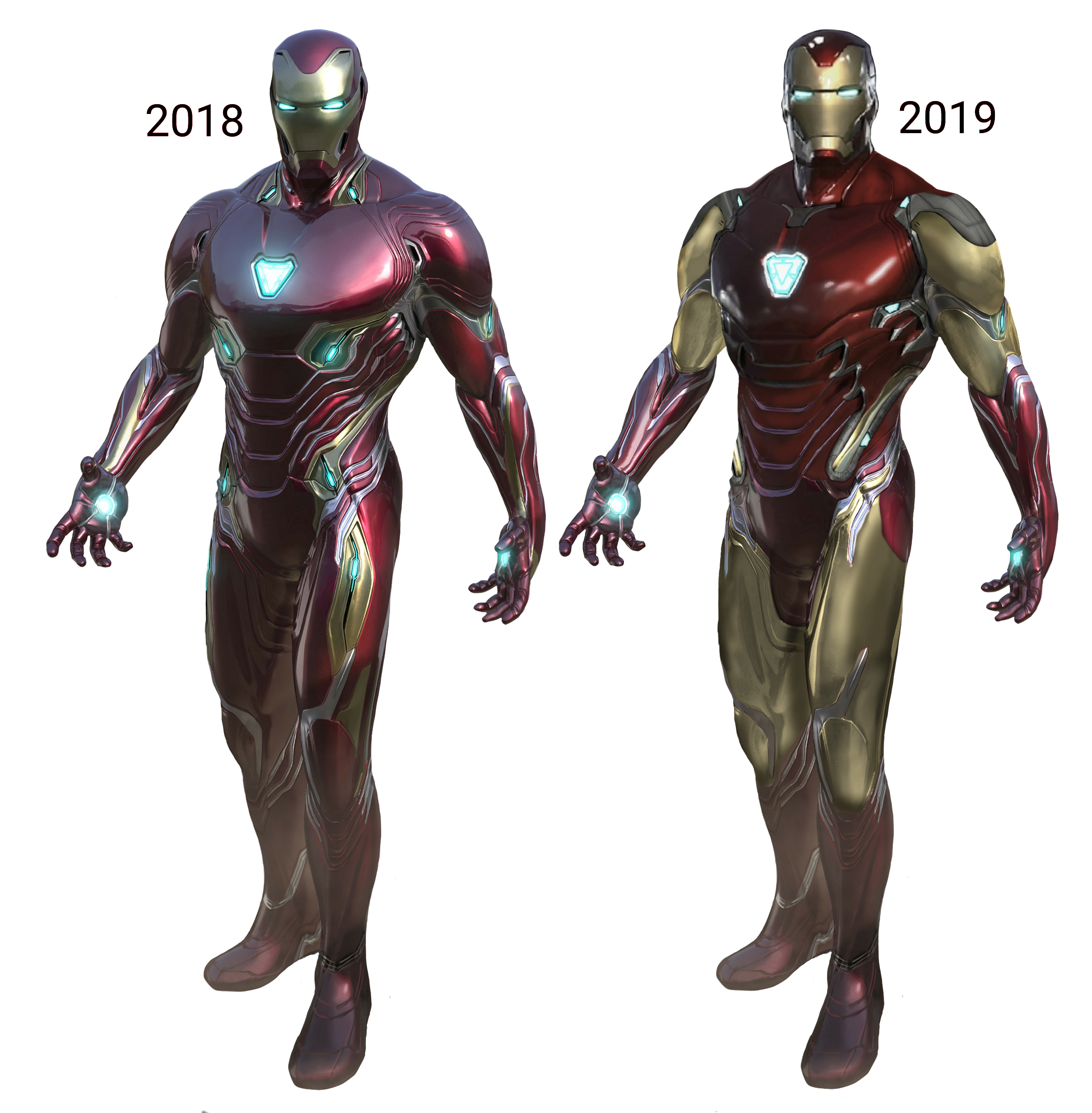 Detail Iron Man Suit Mark 85 Nomer 2