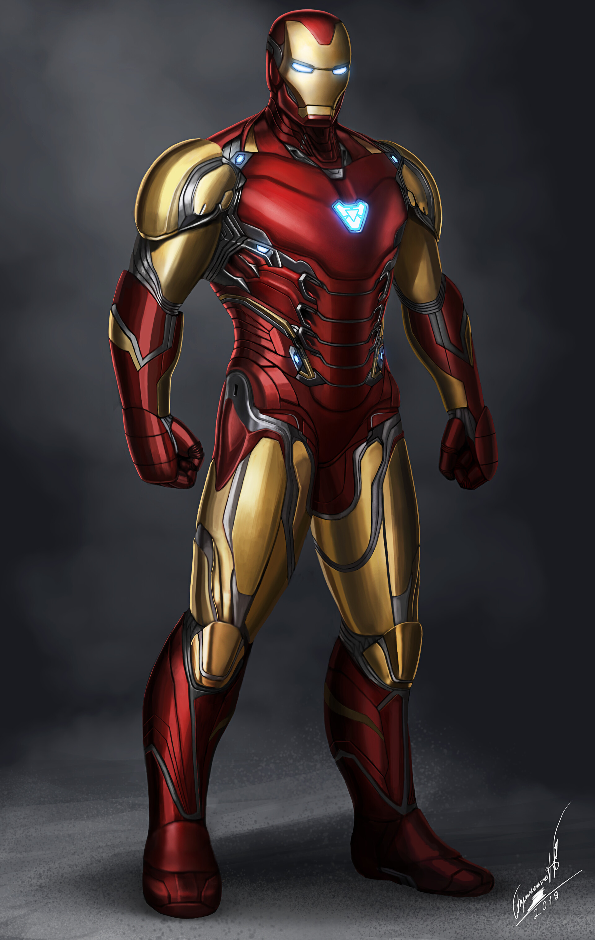 Detail Iron Man Suit Mark 85 Nomer 14