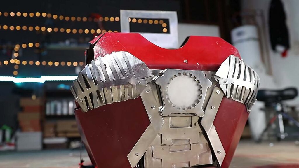 Detail Iron Man Suitcase Armor Real Nomer 35