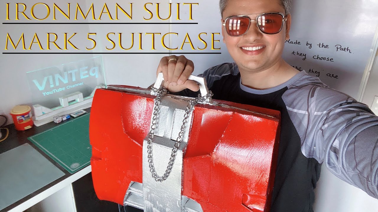 Detail Iron Man Suitcase Armor Real Nomer 39